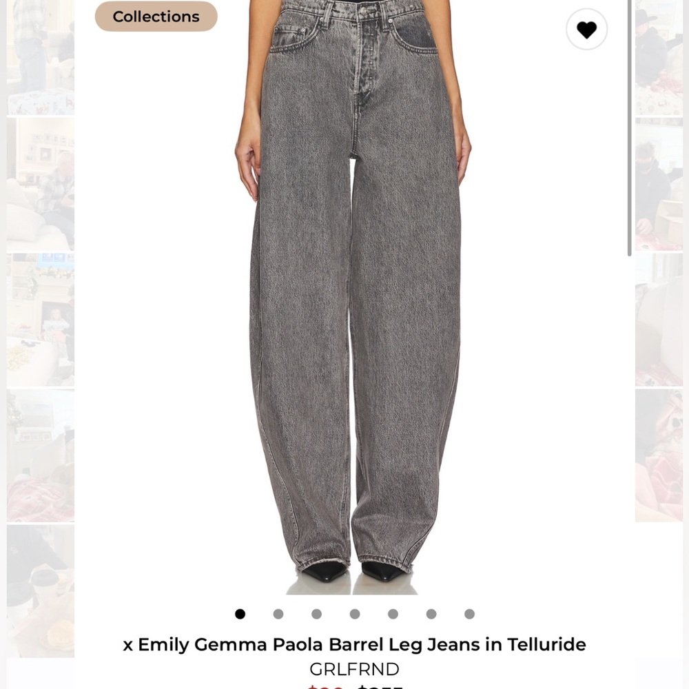 ISO: GRLFRND Paola Barrel Leg Jeans in Telluride, size 26